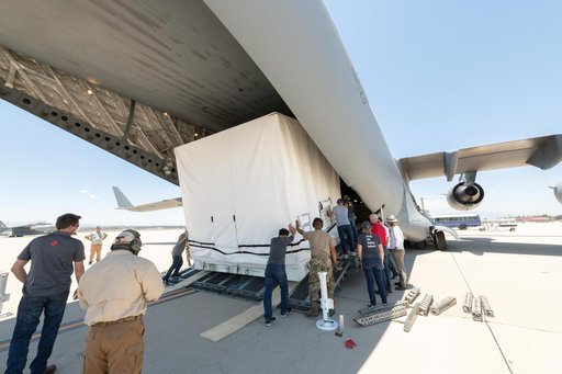 Loading SWOT Into C-17 Aircraft