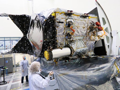 DSOC Flight Laser Transceiver Integrated with NASA's Psyche Spacecraft