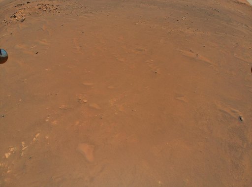 Ingenuity's View from its Fifth Flight