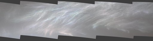 Curiosity Spots Iridescent Mother of Pearl Clouds