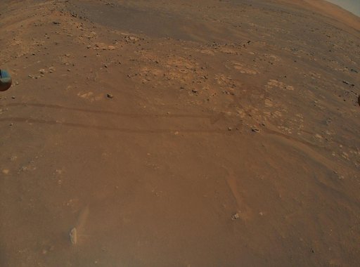 Ingenuity Spots Rover Tracks During Ninth Flight