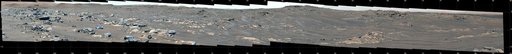 Perseverance Rover's View of South Séítah