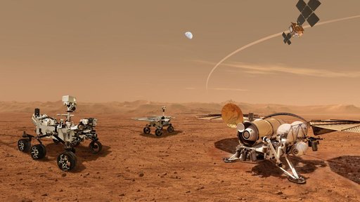 Mars Sample Return Campaign Artist's Concept