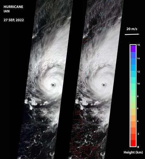 MISR Captures Hurricane Ian