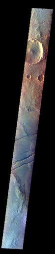 Sirenum Fossae - False Color