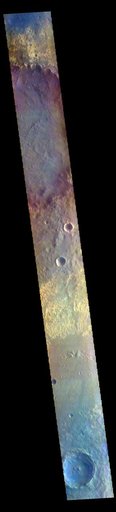 Arabia Terra - False Color