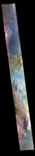 Terra Sabaea - False Color