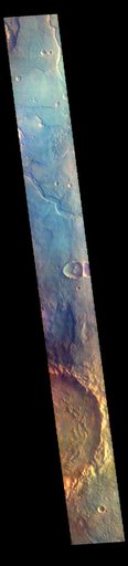 Arabia Terra - False Color