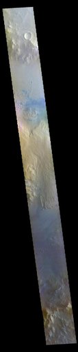 Gale Crater - False Color