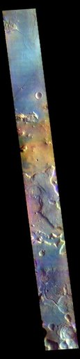 Arabia Terra - False Color