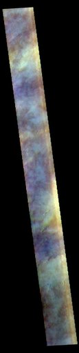 Tharsis Clouds - False Color