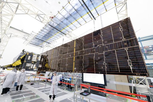 One of Psyche's Solar Array Successfully Deployed