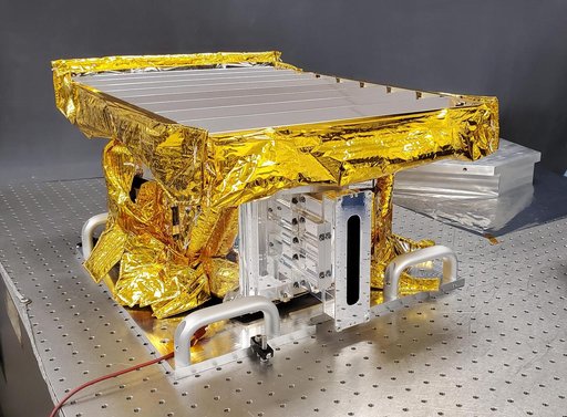Lunar Trailblazer's HVM³ Imaging Spectrometer Before Spacecraft Integration