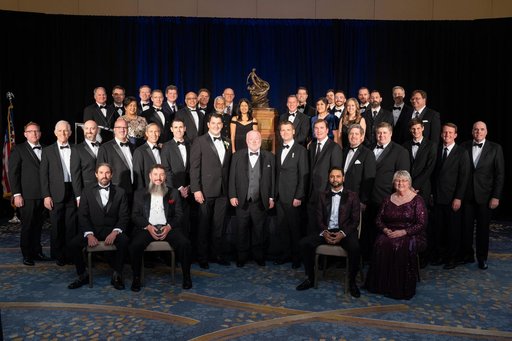 NASA's Mars Helicopter Team Members With Collier Trophy