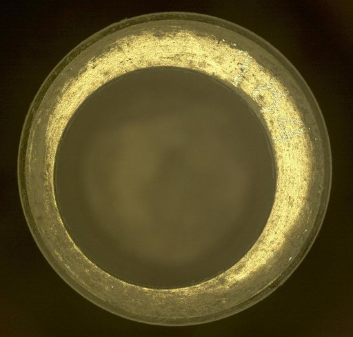 CacheCam Image of Perseverance's 14th Sample of Martian Rock