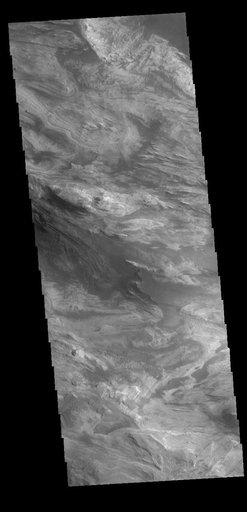 Ceti Mensa - Western Candor Chasma
