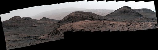 Curiosity's View of Haze During Dust Season