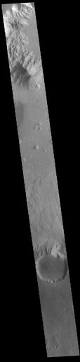Ganges Chasma Landslide