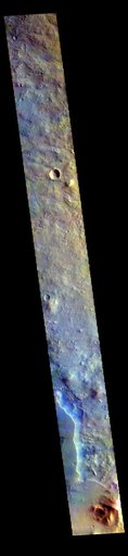 Terra Sabaea - False Color