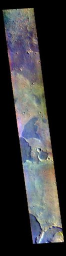 Arabia Terra - False Color