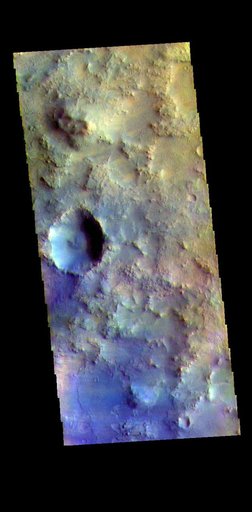 Terra Sabaea - False Color