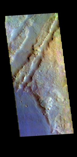 Nili Fossae - False Color
