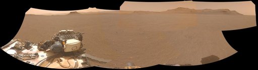 Perseverance's Panorama of Potential Mars Sample Return Landing Site