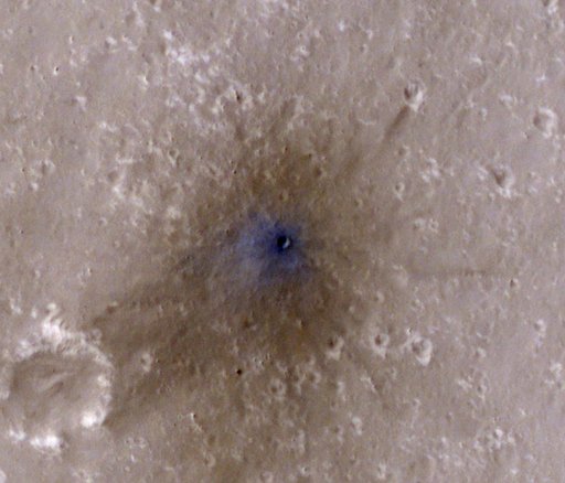 InSight-Detected Impact in February 2021