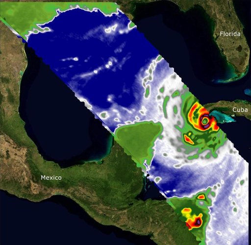 COWVR and TEMPEST Image Hurricane Ian