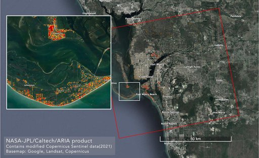 ARIA Maps Damage in Fort Myers From Hurricane Ian