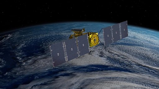 SWOT Satellite With Solar Arrays in Full View (Illustration)