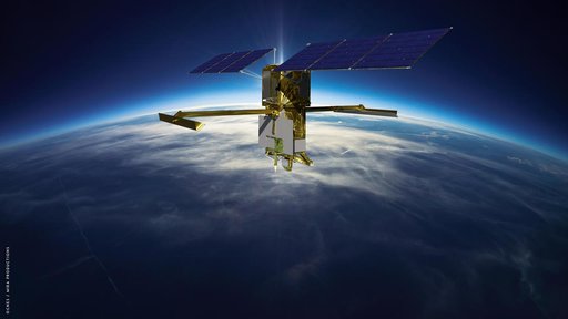SWOT Orbiting Earth (Illustration)
