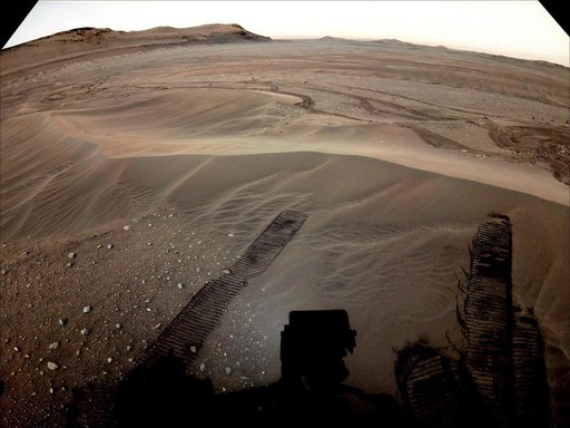 Mastcam-Z Views Perseverance's Depot in the Distance