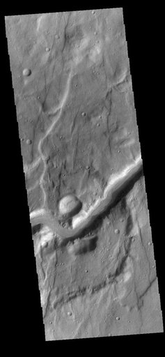Claritas Fossae Channel
