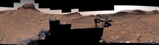 Curiosity's 360-Degree View of Marker Band Valley