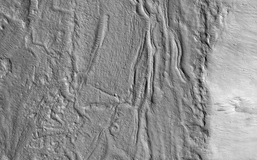 Glacial (Ice) or Lava Flow?