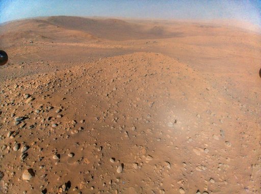 Ingenuity Captures Perseverance at Belva Crater