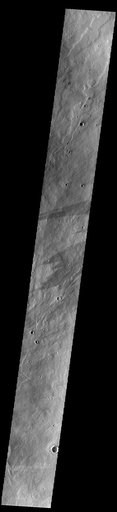 Alba Mons Dark Streaks