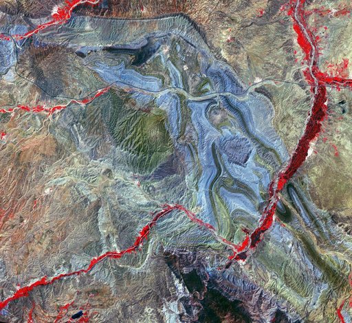 Folded Rocks, Iran