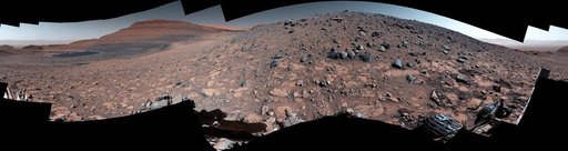 Curiosity Views Gediz Vallis Ridge