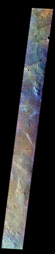 Terra Sirenum - False Color