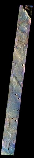 Terra Sirenum - False Color