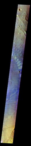 Terra Sirenum - False Color