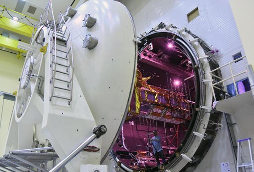NISAR Passes Thermal Vacuum Test in Indian Spacecraft Facility