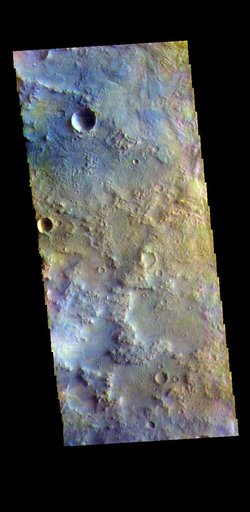 Terra Sabaea - False Color