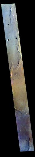 Lunae Planum - False Color