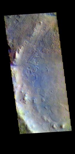 Jezero Crater - False Color