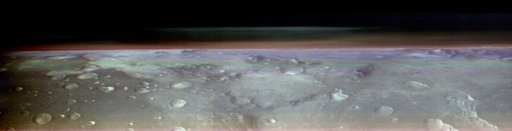 Odyssey's THEMIS Views the Horizon of Mars
