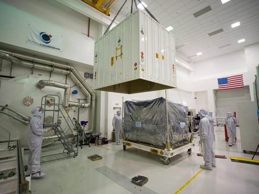 Coronagraph Prepared for Shipping