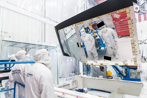 NEO Surveyor's Instrument Enclosure Gets Inspected